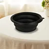 Silicone Face Ice Bath Bowl Folding Cold Plunge Basin Built In Icetray Skin Care