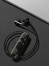 BT 5.4 Lapel-Clip Neckband Earbuds TYPE-C Rechargeable Sound Amplifiers Headphones Lightweigth Hearing Aids Earphones for Sport/Cycling/Travel/Live Streaming/Sleep