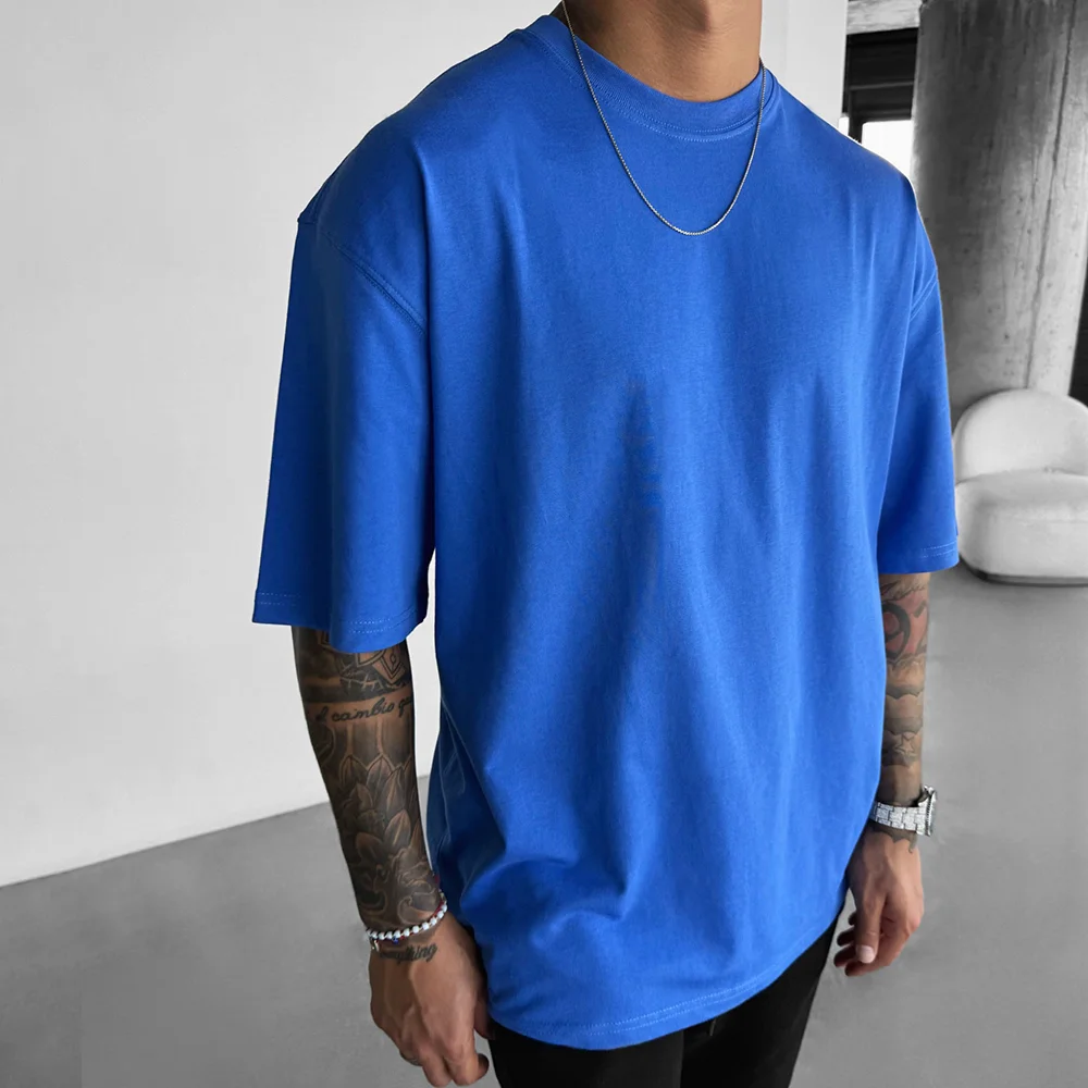 Neutral Simple Basic Solid Color T-shirt
