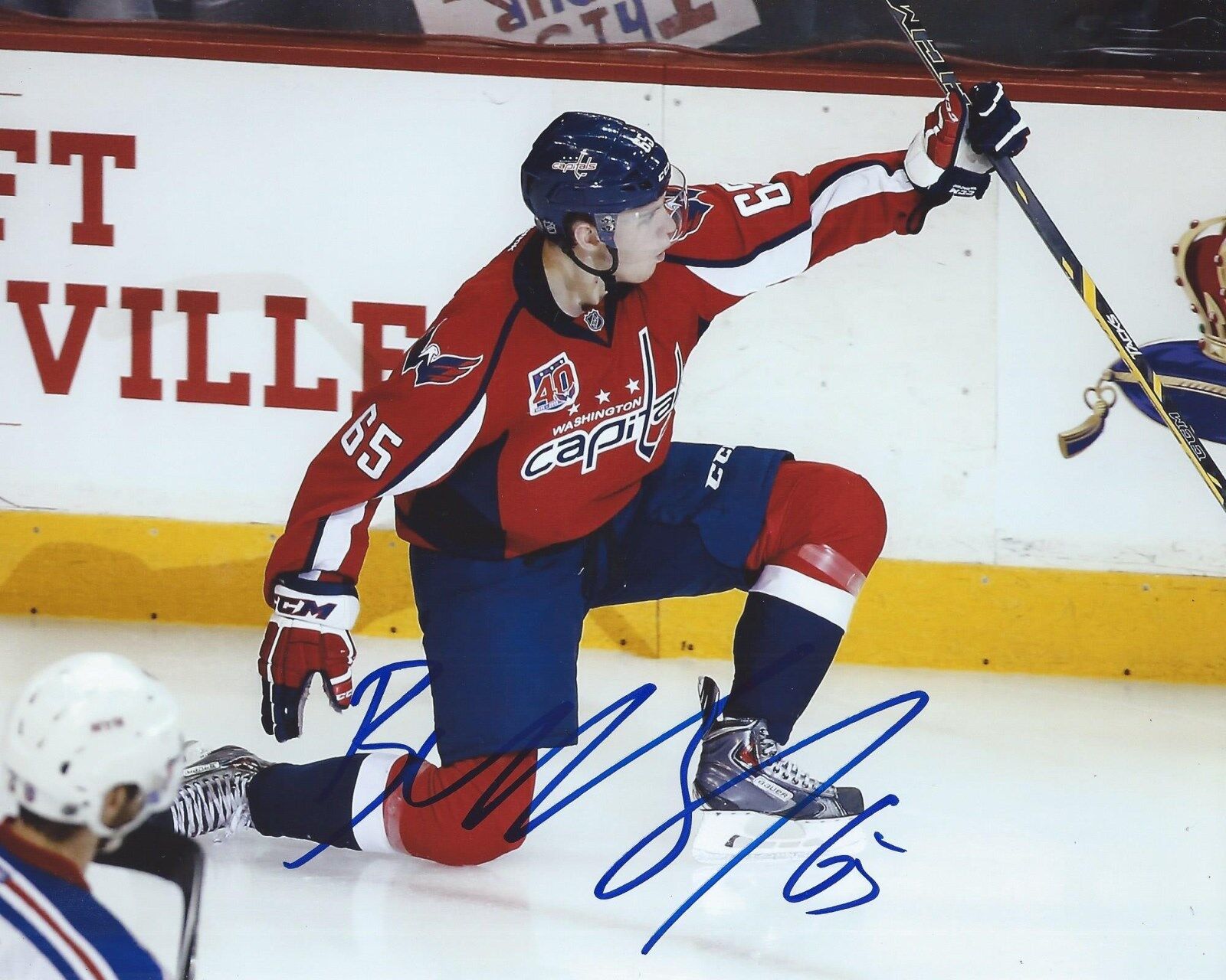 Andre Burakovsky Signed 8x10 Photo Poster painting Washington Capitals Autographed COA E