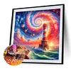 (50*50cm)Lighthouse - Full Round Drill Diamond Painting