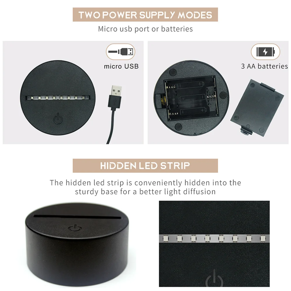 Butterfly DIY Diamond Painting LED Light Embroidery Night Lamp Home Decor