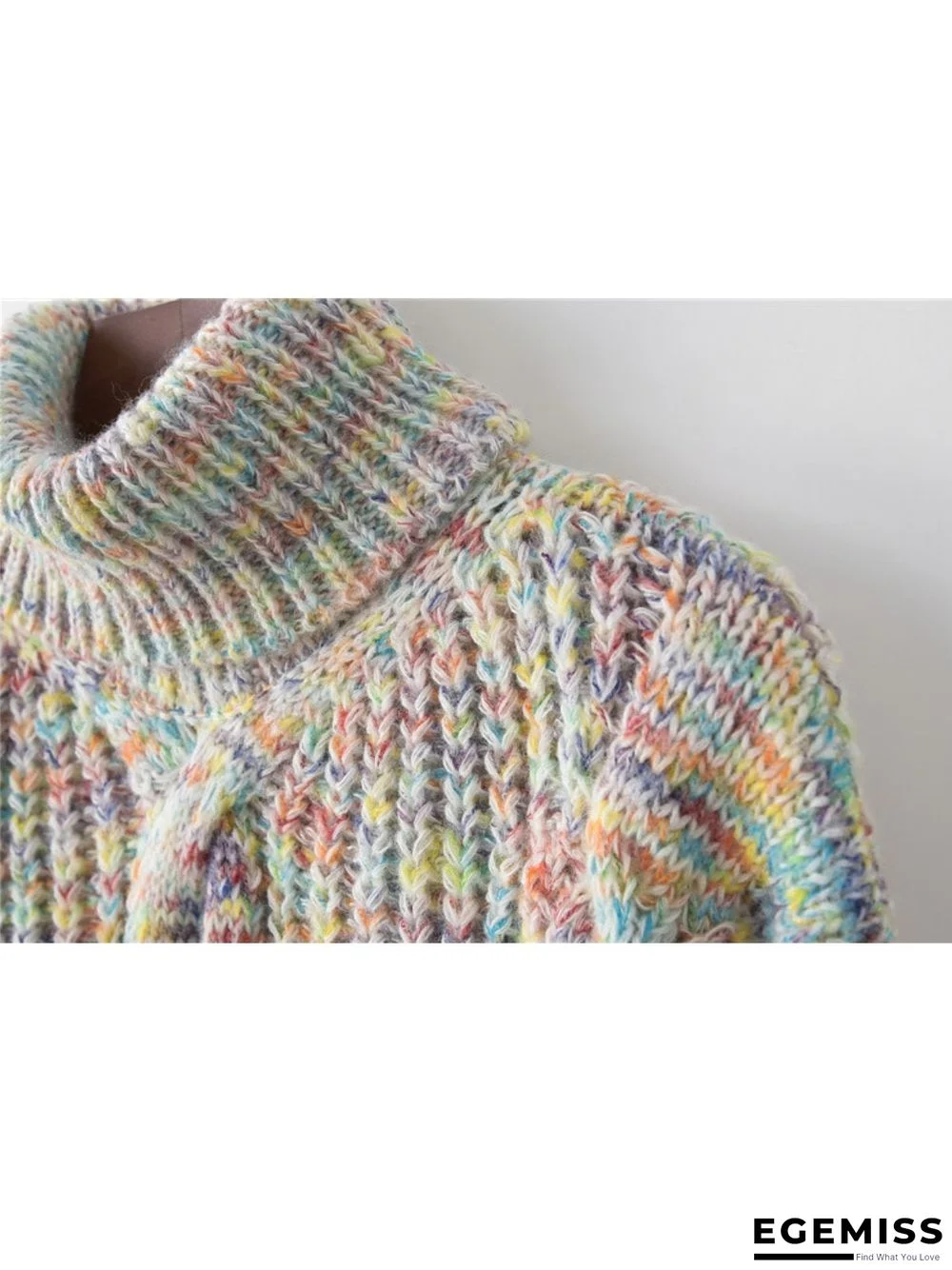 Casual Plus Size Cowl Neck Sweater Pullover | EGEMISS