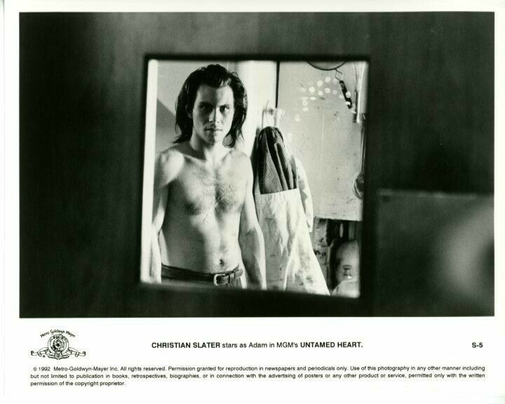 Christian Slater Untamed Heart Original Press Photo Poster painting