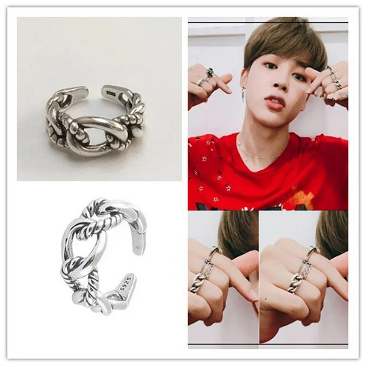 BTS Jimin Twist Ring