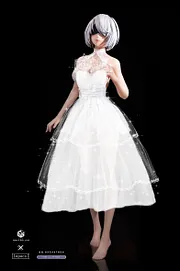 NieR: Automata　2B　ウェディングドレス　フィギュア　ニーアオート Lupacol Studio - NieR:Automata - Wedding dress 2B Action Figure
