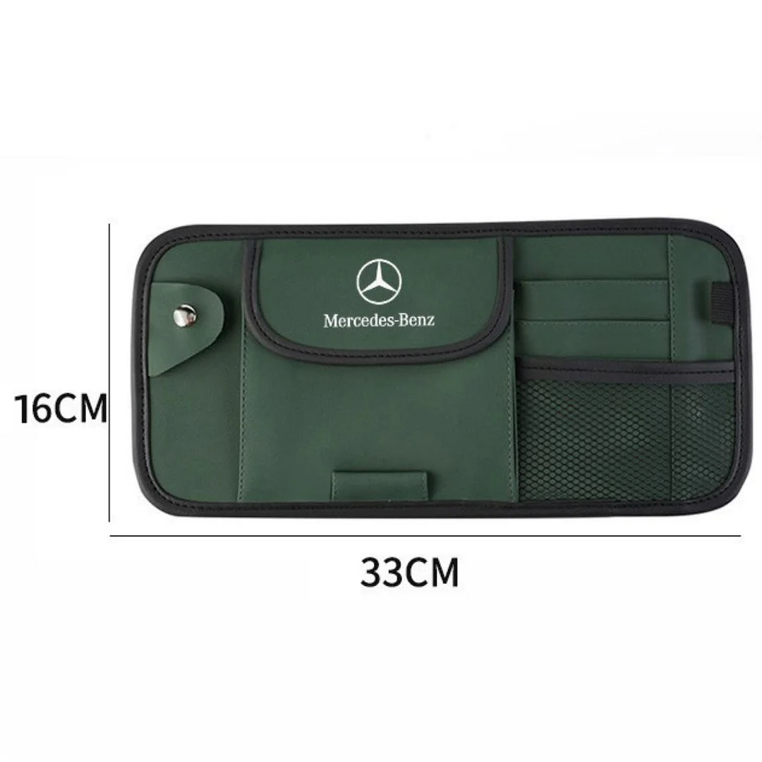 Car Supplies Sunvisor Storage Car Glasses Clip Bag