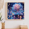 Flowers - Diamond Painting - Partial Special Shaped Drill(Canvas|30*30cm)