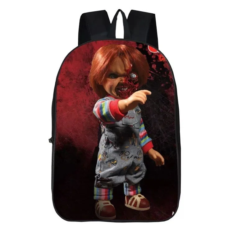 Mayoulove Child's Play Chucky Horror Movie #10 Backpack School Sports Bag-Mayoulove