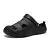  2025 summer new EVA non-slip driving sandals and slippers beach hole shoes men/women universal
