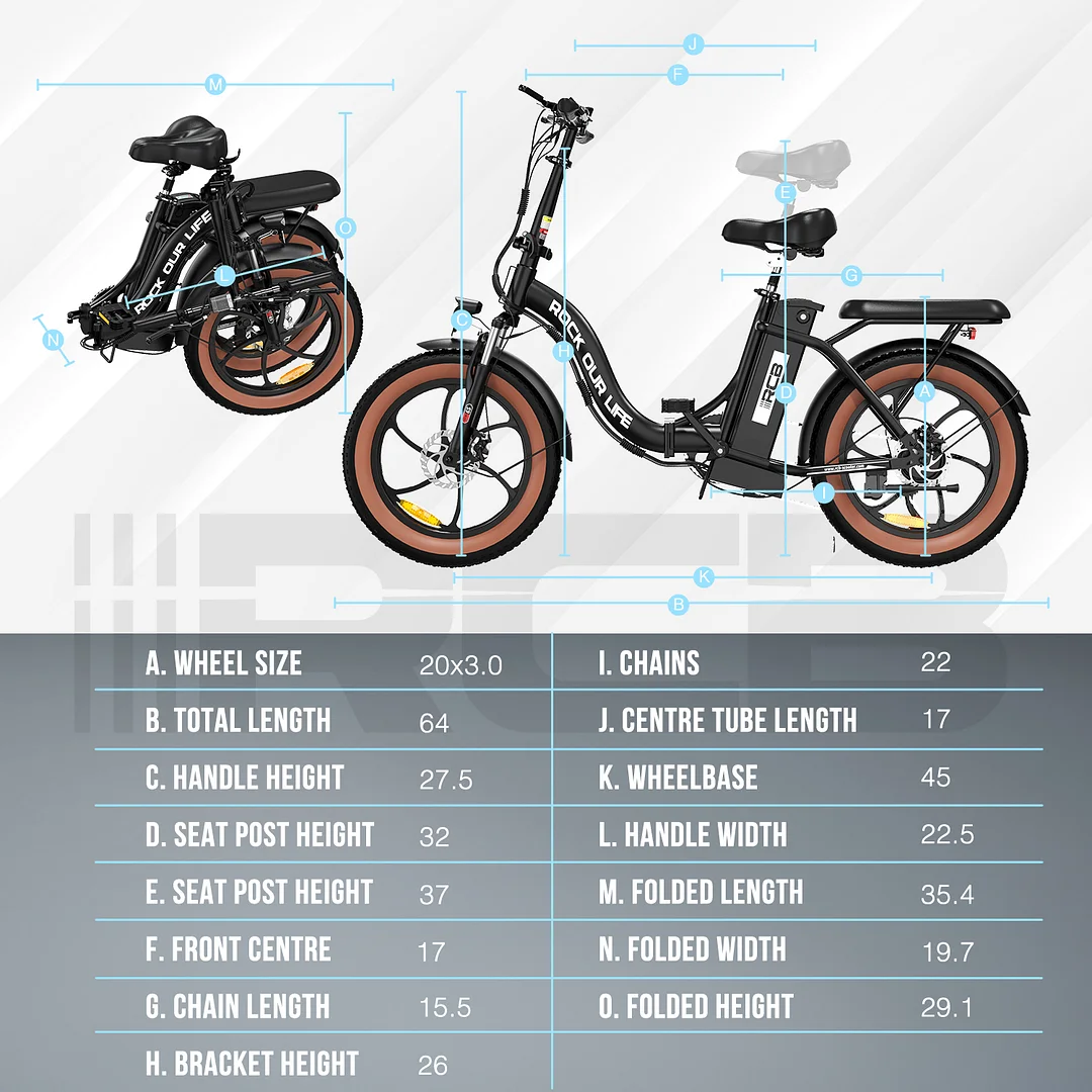 RCB Bicicletta elettrica per adulti fino a 90km (effetto ambientale),RK15  E-Bike per pendolari Pneumatici da 26 resistenti all'usura e sospensioni  anteriori ammortizzanti 7-velocità : : Sport e tempo libero