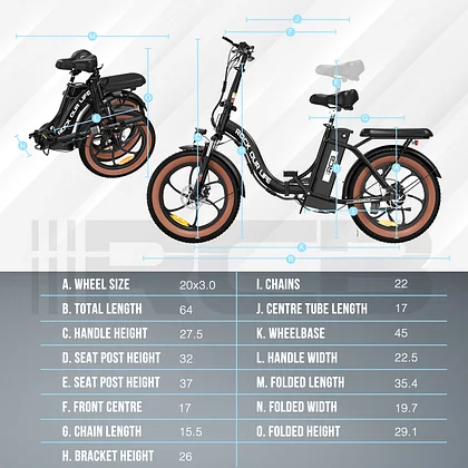 RCB RK15 lithium electric bicycle, perfect display in real person