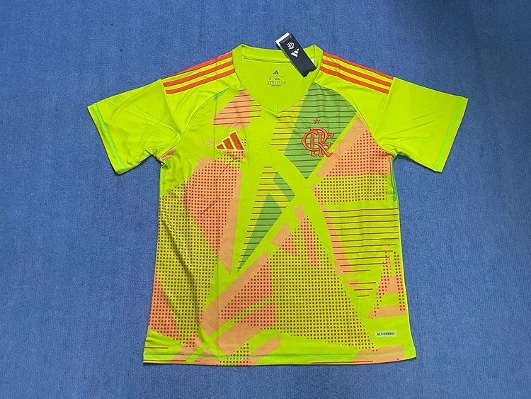 2025/26 Flamengo Goalkeeper Jersey Yellow -
