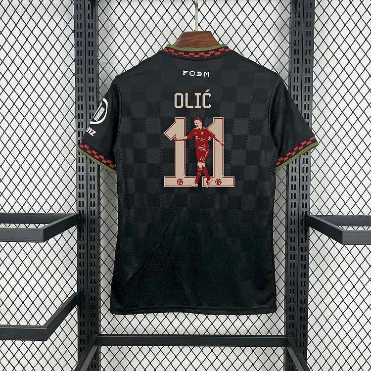 【S~4XL】Bayern 25/26 Third Football Jersey【Olić #11】