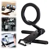 For Magsafe Foldable Magnetic Phone Holder 360 Rotation Cell Phone Stand with 1/4in Threads & Hook for iPhone 17 16 15 14 13 12 Pro Max