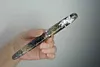 PENBBS 498 Features Haha Cat resin fountain pen, universal calligraphy practice iridium gold pen with blade and rounded nib