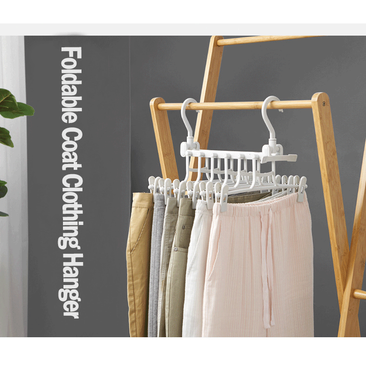 Foldable Coat Clothing Hanger
