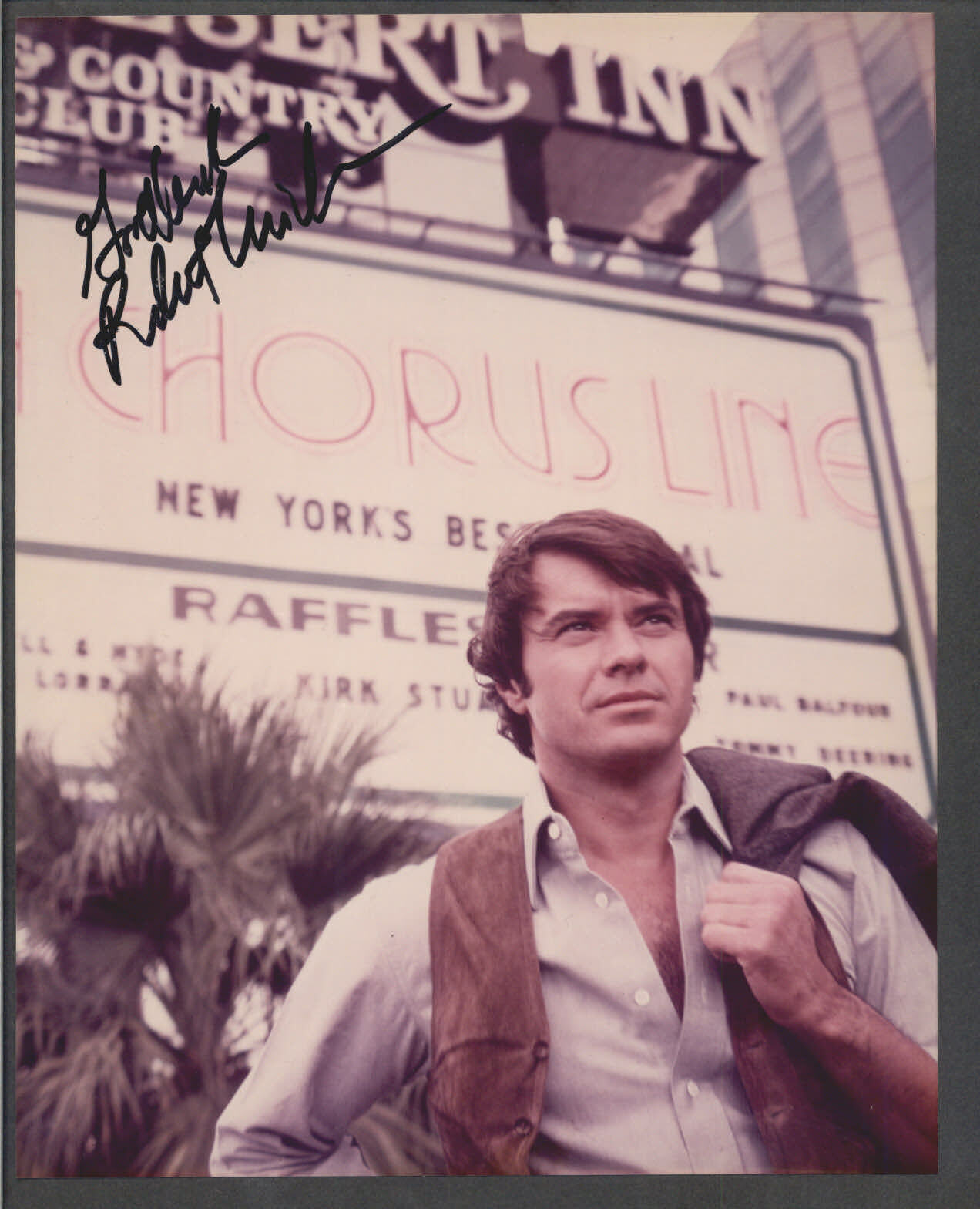 Robert Urich - Signed Autograph Color 8x10 Photo Poster painting - Spenser for Hire