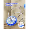 Luminous Hand-cranked Magnetic Track Magic Gyroscope