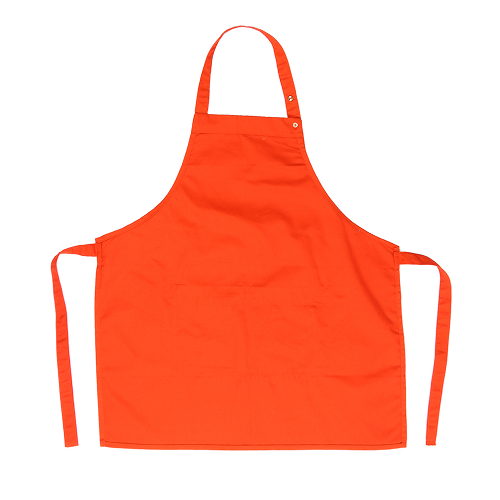 

Adjustable Cafe Shop Apron Kitchen Paint Pocket Solid Color Home Cook Apron, 501 Original