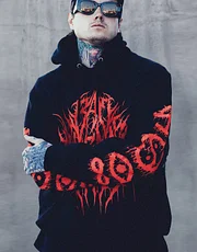 Men's Print Hoodie Rock Hip Hop Hoodie Lixishop 