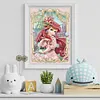 Disney Princess Ariel-Partial Special Shaped Diamond Painting 30*40CM