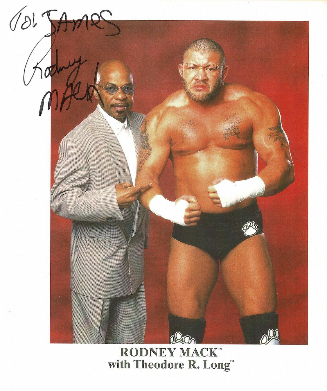 Rodney Mack signed autographed Photo Poster painting! AMCo! 13449