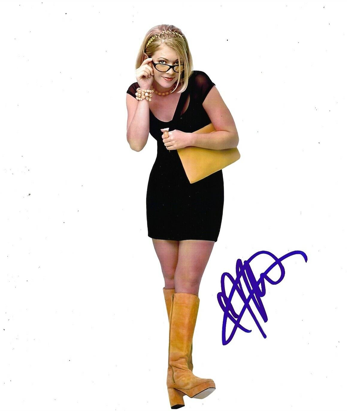 Melissa Joan Hart Signed Sabrina The Teenage Witch 10x8 Photo Poster painting AFTAL