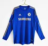 2012/2013 Retro Long Sleeve Chelsea Home Football Shirt 1:1 Thai Quality