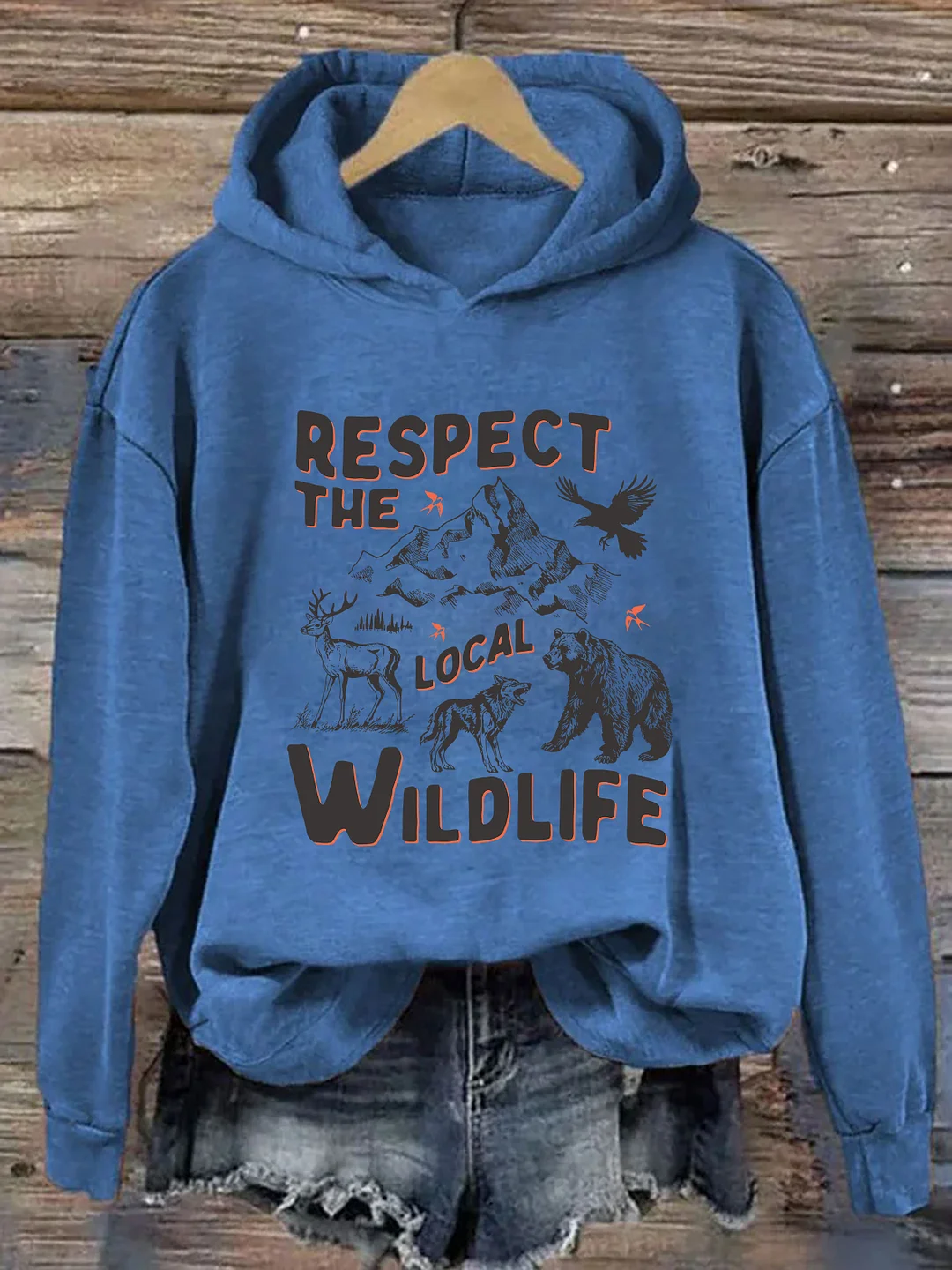 Respect The Local Wildlife Hoodie