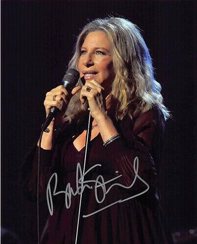 Barbra Streisand Autographed Signed 8x10 Photo Poster painting REPRINT