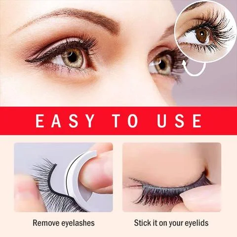 BUY 1 GET 1 FREE - Reusable Self-Adhesive Eyelashes