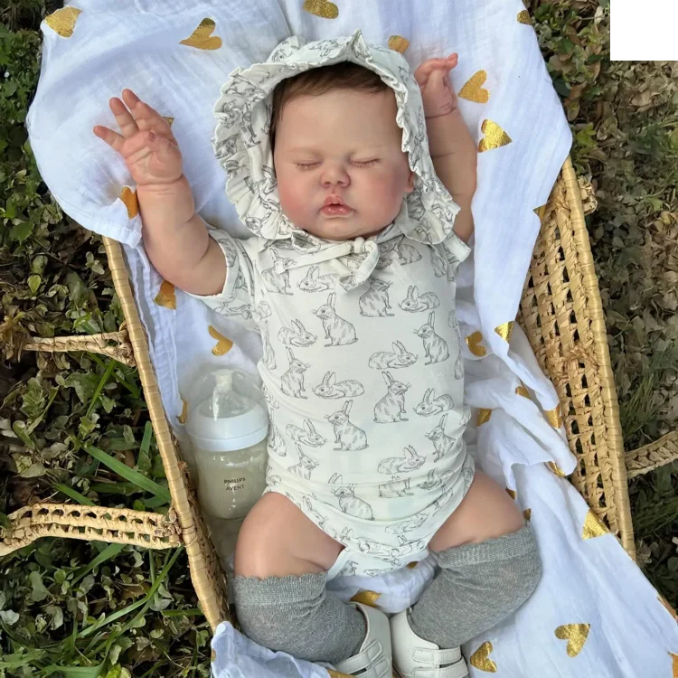 20" Lifelike Poseable Toddler Dolls Kids Play Gift Reborn Baby Doll Girl Ducius with Heartbeat💖 & Sound🔊：Realistic Reborn Baby Dolls By Rsgdolls®