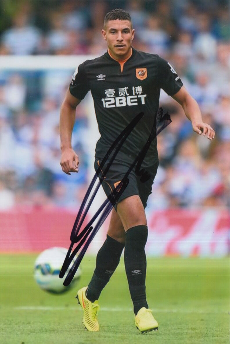 HULL CITY HAND SIGNED JAKE LIVERMORE 6X4 Photo Poster painting 1.