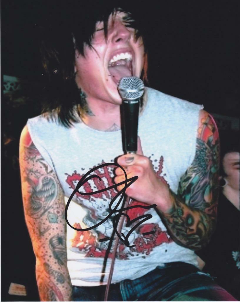 Oli Sykes Bring Me The Horizon SIGNED AUTOGARPHED 10X8 REPRODUCTION Photo Poster painting PRINT