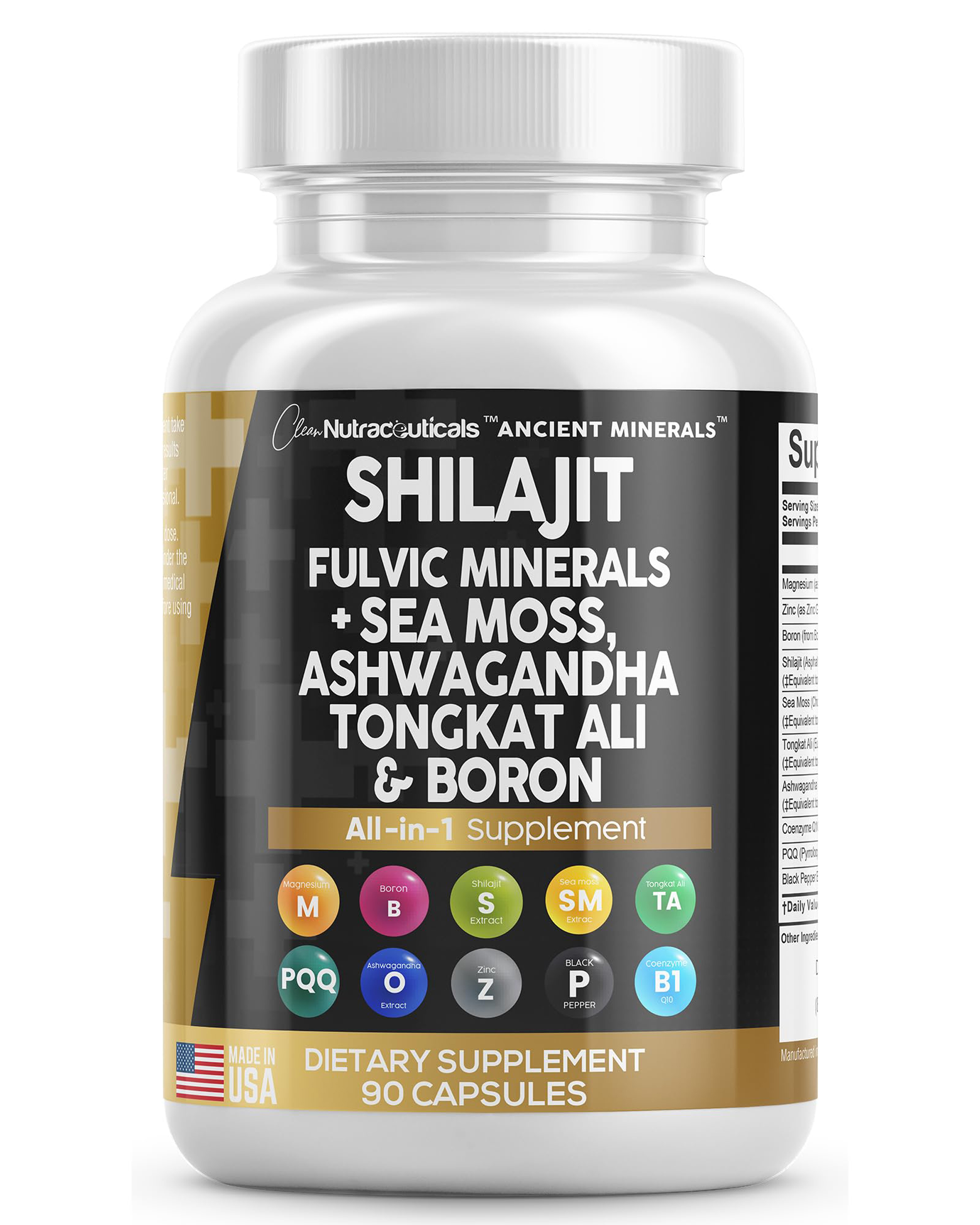 🎁[Free Shipping]Shilajit Supplement Capsules for Men