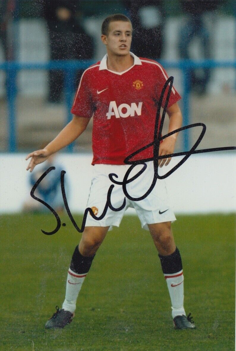 SCOTT WOOTTON HAND SIGNED 6X4 Photo Poster painting MANCHESTER UNITED FOOTBALL AUTOGRAPH