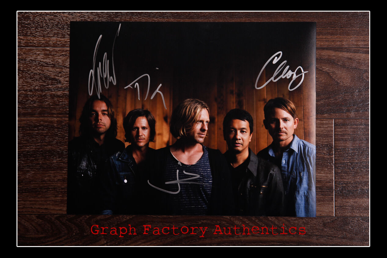 GFA American Rock Band * SWITCHFOOT * Signed 11x14 Photo Poster painting AD1 COA