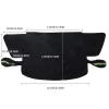Magnetic Car Snow Shield Oxford Cloth Car Front Windscreen Cover Car Accessories