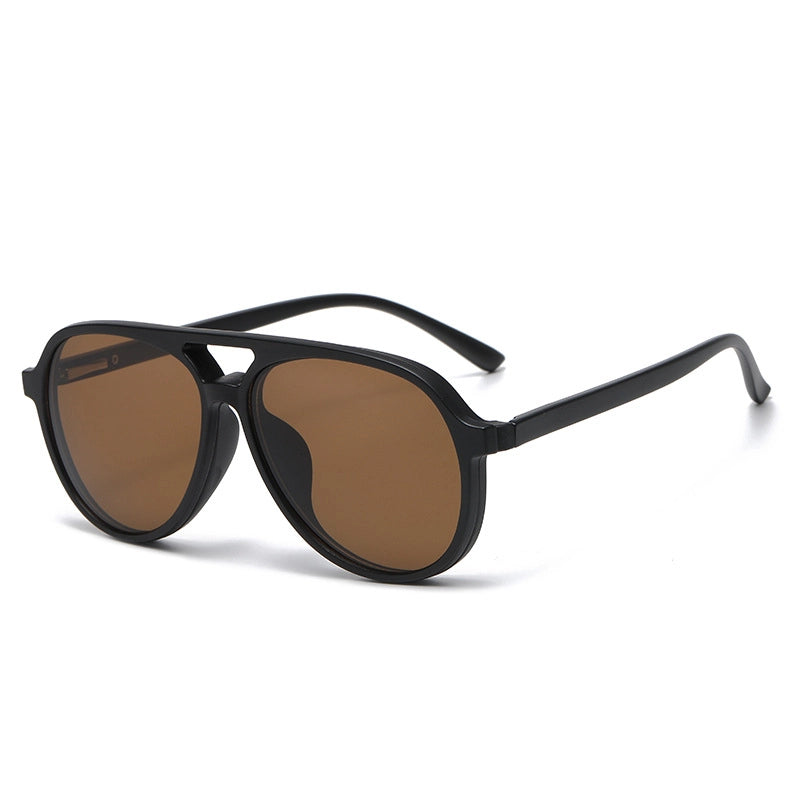 Minimalist Classic Style Solid Color Pc Square Full Frame Optical Glasses