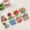 8 PCS Girl - 5D DIY Sticker