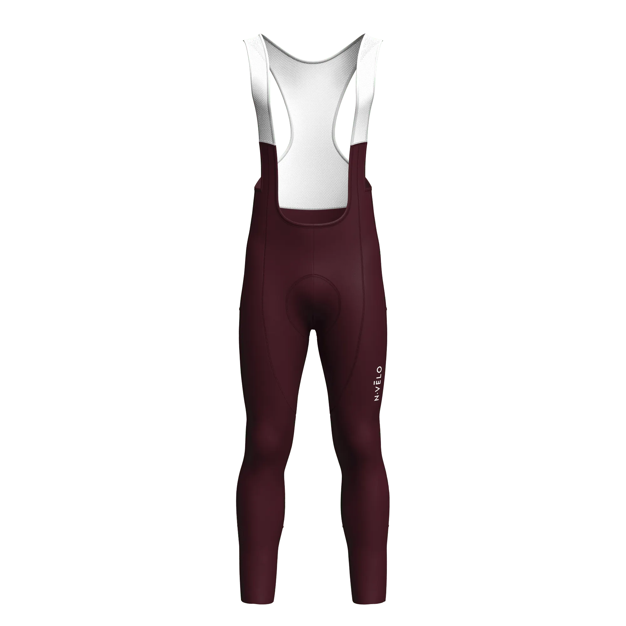 Wine Red Cycling Bib Tights