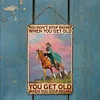 Cowboy - Wooden Signs(12*16Inch)