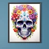 Diamond Painting -DIY Round Drill Skull(40x50cm)