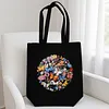 Premium DIY Colored Butterfly Canvas Tote Bag Embroidery Kit with Hoop Frame 32x37cm tapestrymarket