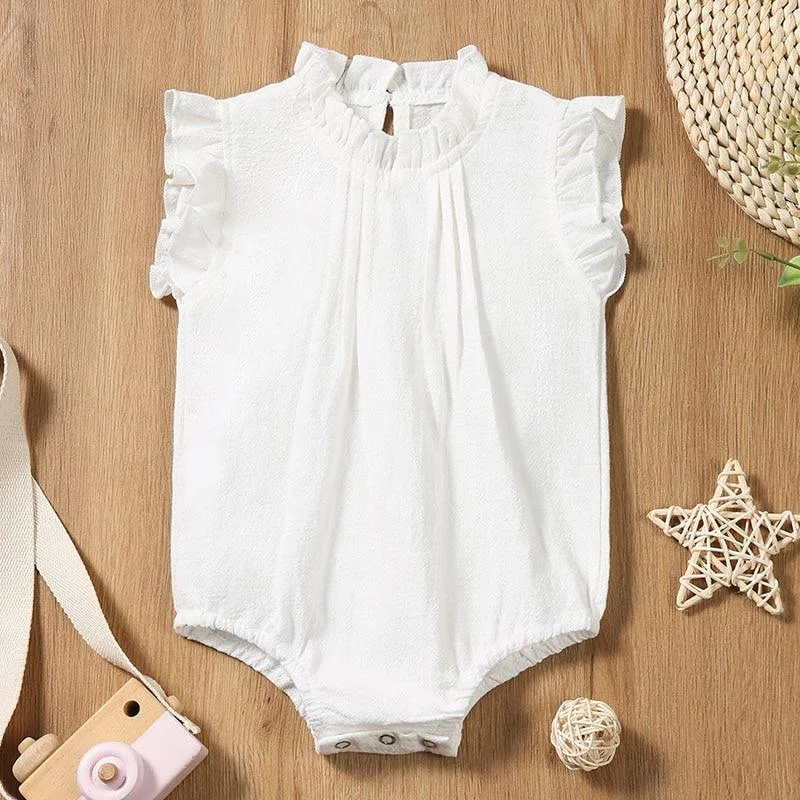 2021 New Spring Baby Boys Girl Sleeveless Rompers Kids Boy Girl Rompers Baby Boys Girl Newborn Rompers Clothes