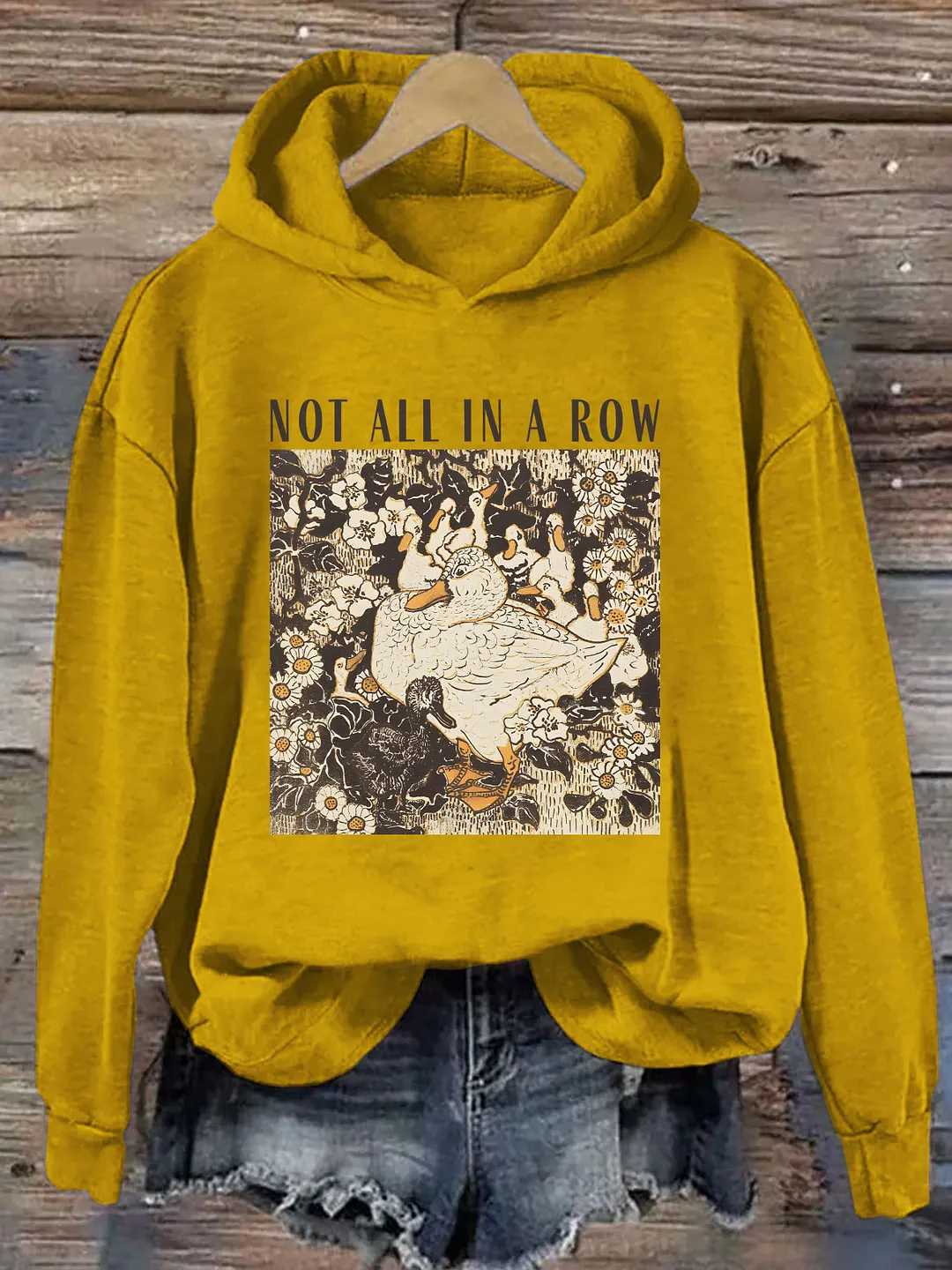 Ducks Not In A Row Hoodie