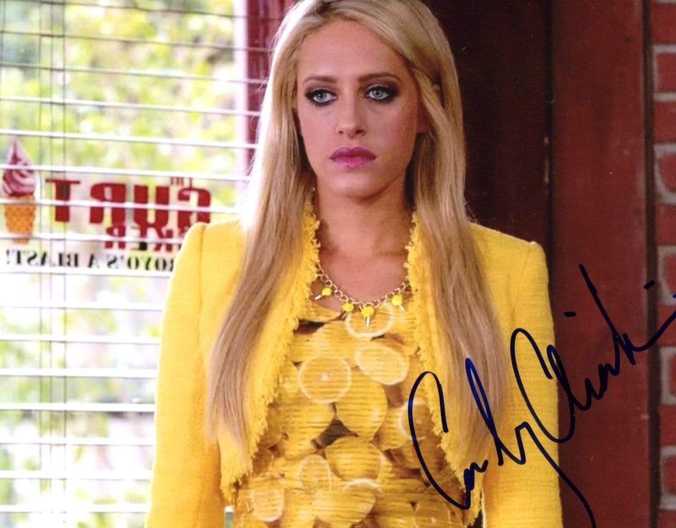 Carly Chaikin ACTRESS autograph, signed Photo Poster painting