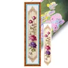 Flower-11CT Stamped Cross Stitch 15*80cm(Big Size)