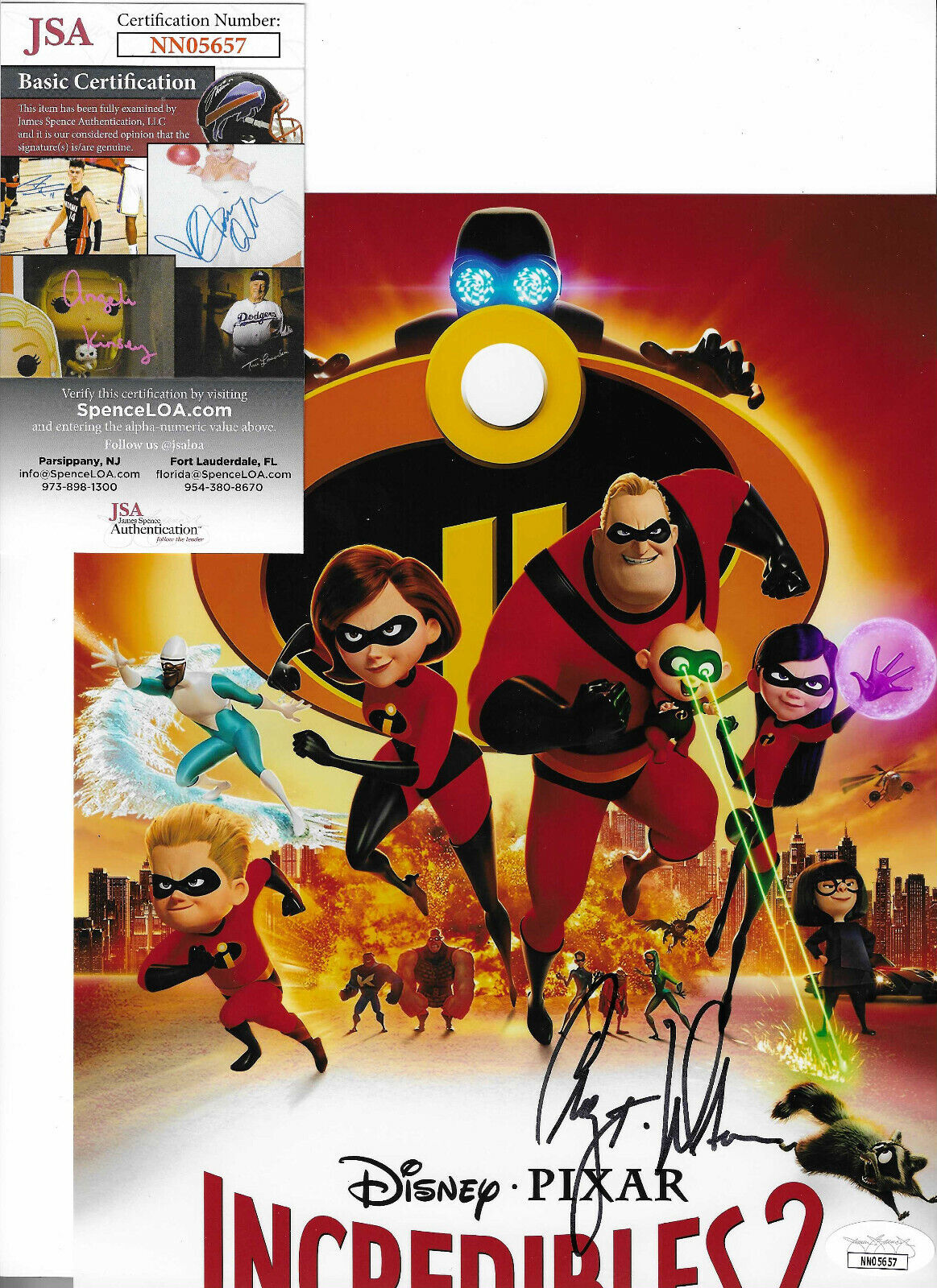 Craig T. Nelson Authentic Signed 8x10 Photo Poster painting Autograph, Mr. Incredible, JSA COA